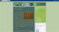 Desktop Screenshot of losmayasccce-2d1.blogspot.com