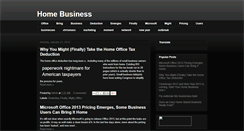 Desktop Screenshot of home-business-entrepreneur.blogspot.com