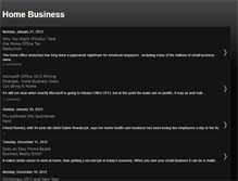 Tablet Screenshot of home-business-entrepreneur.blogspot.com