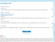 Tablet Screenshot of letmaryski.blogspot.com