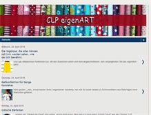 Tablet Screenshot of clp-eigenart.blogspot.com