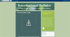 Desktop Screenshot of bullshitsignup.blogspot.com