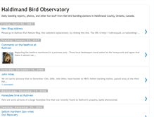 Tablet Screenshot of birdbanding.blogspot.com