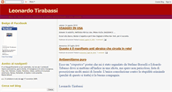 Desktop Screenshot of leonardotirabassi.blogspot.com