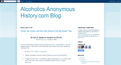 Desktop Screenshot of alcoholicsanonymoushistorycomblog.blogspot.com