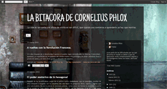 Desktop Screenshot of labitacoradecorneliusphlox.blogspot.com