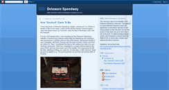 Desktop Screenshot of delawarespeedway.blogspot.com