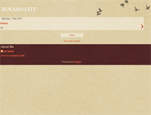 Tablet Screenshot of bokarocity.blogspot.com