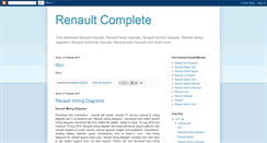 Desktop Screenshot of freerenaultmanuals.blogspot.com