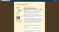 Desktop Screenshot of indian-neurosurgeon.blogspot.com