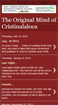 Mobile Screenshot of cristinalaloca.blogspot.com