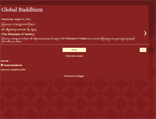 Tablet Screenshot of global-buddhism.blogspot.com