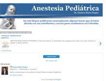 Tablet Screenshot of anestpediatrica.blogspot.com