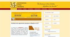 Desktop Screenshot of convivenciacivicacatalana.blogspot.com