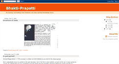 Desktop Screenshot of bhaktipedia.blogspot.com