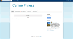 Desktop Screenshot of cani-fit.blogspot.com