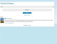 Tablet Screenshot of cani-fit.blogspot.com