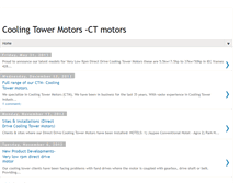 Tablet Screenshot of coolingtowermotor.blogspot.com