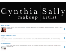 Tablet Screenshot of cynthiasally.blogspot.com