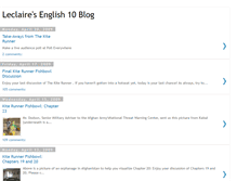 Tablet Screenshot of leclaire1english2008.blogspot.com