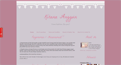 Desktop Screenshot of kiranaanggun-syazwani.blogspot.com