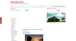 Desktop Screenshot of best-holiday-places.blogspot.com