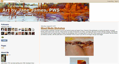 Desktop Screenshot of janefranart.blogspot.com