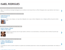 Tablet Screenshot of isabel-rodrigues.blogspot.com
