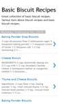 Mobile Screenshot of basic-biscuit-recipes.blogspot.com