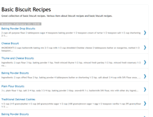 Tablet Screenshot of basic-biscuit-recipes.blogspot.com