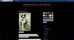 Desktop Screenshot of bordercollieloverescue.blogspot.com
