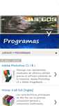 Mobile Screenshot of juegosyprogramas2.blogspot.com