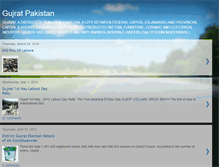 Tablet Screenshot of gujrat-pakistan.blogspot.com