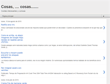 Tablet Screenshot of cosasniebla004.blogspot.com