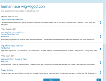Tablet Screenshot of humanlacewig.blogspot.com