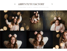 Tablet Screenshot of abbystutufactory.blogspot.com