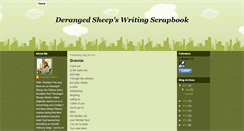 Desktop Screenshot of derangedsheepswriting.blogspot.com