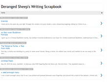 Tablet Screenshot of derangedsheepswriting.blogspot.com