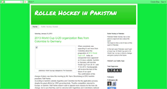 Desktop Screenshot of pakistanrollerhockey.blogspot.com