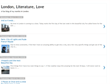 Tablet Screenshot of londonliteraturelove.blogspot.com