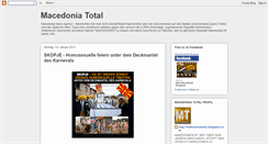 Desktop Screenshot of makedoniatotal.blogspot.com