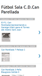Mobile Screenshot of futbolsalacanparellada.blogspot.com