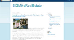 Desktop Screenshot of bigmikerealestate.blogspot.com