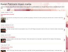 Tablet Screenshot of karenpatsmusicmania.blogspot.com