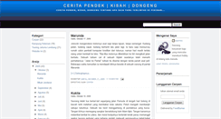 Desktop Screenshot of cerpen-masteg.blogspot.com