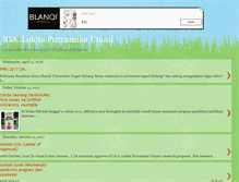 Tablet Screenshot of lokitapurnamika.blogspot.com