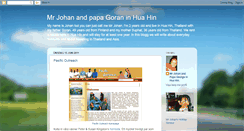 Desktop Screenshot of mrjohaninhuahin.blogspot.com