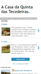 Mobile Screenshot of casadaquintadastecedeiras.blogspot.com