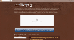 Desktop Screenshot of intellicept3.blogspot.com