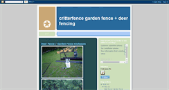 Desktop Screenshot of critterfence.blogspot.com